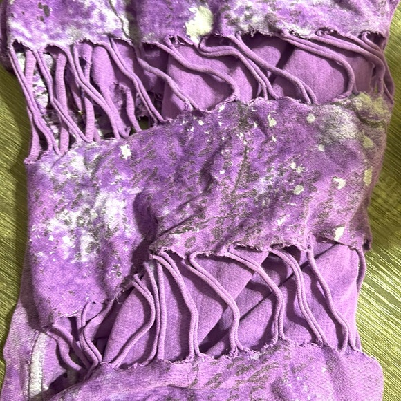 Rebel Saints Ripped Ribbed Tee - Picture 5 of 7